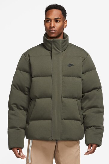 Buy Nike Green Tech Fleece Padded Jacket from the Next UK online shop