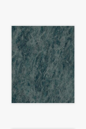 Blue Next Marble Effect Wallpaper Wallpaper