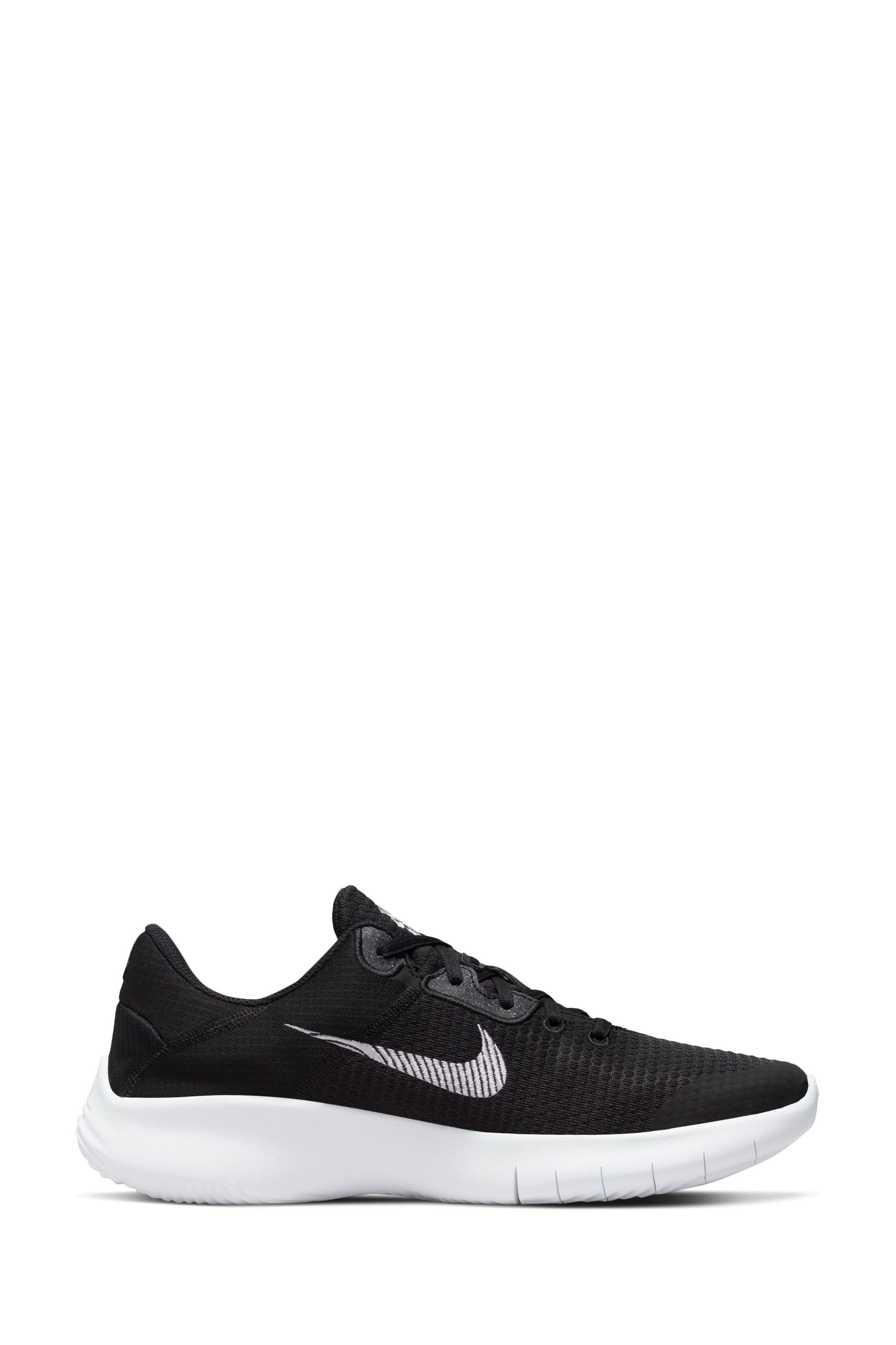 Buy Nike Black White Flex Experience 11 Running Trainers from the