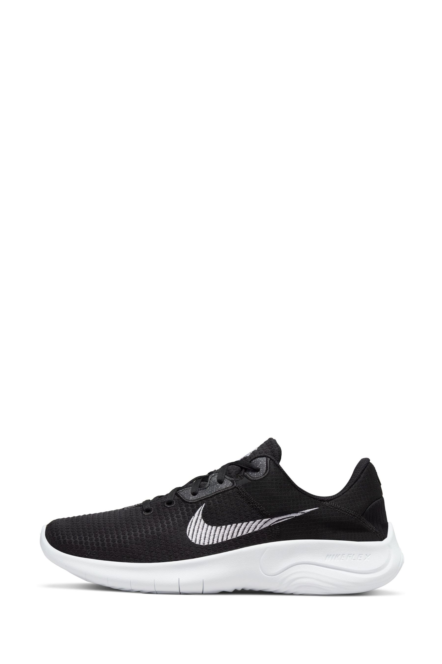 Buy Nike Black White Flex Experience 11 Running Trainers from the
