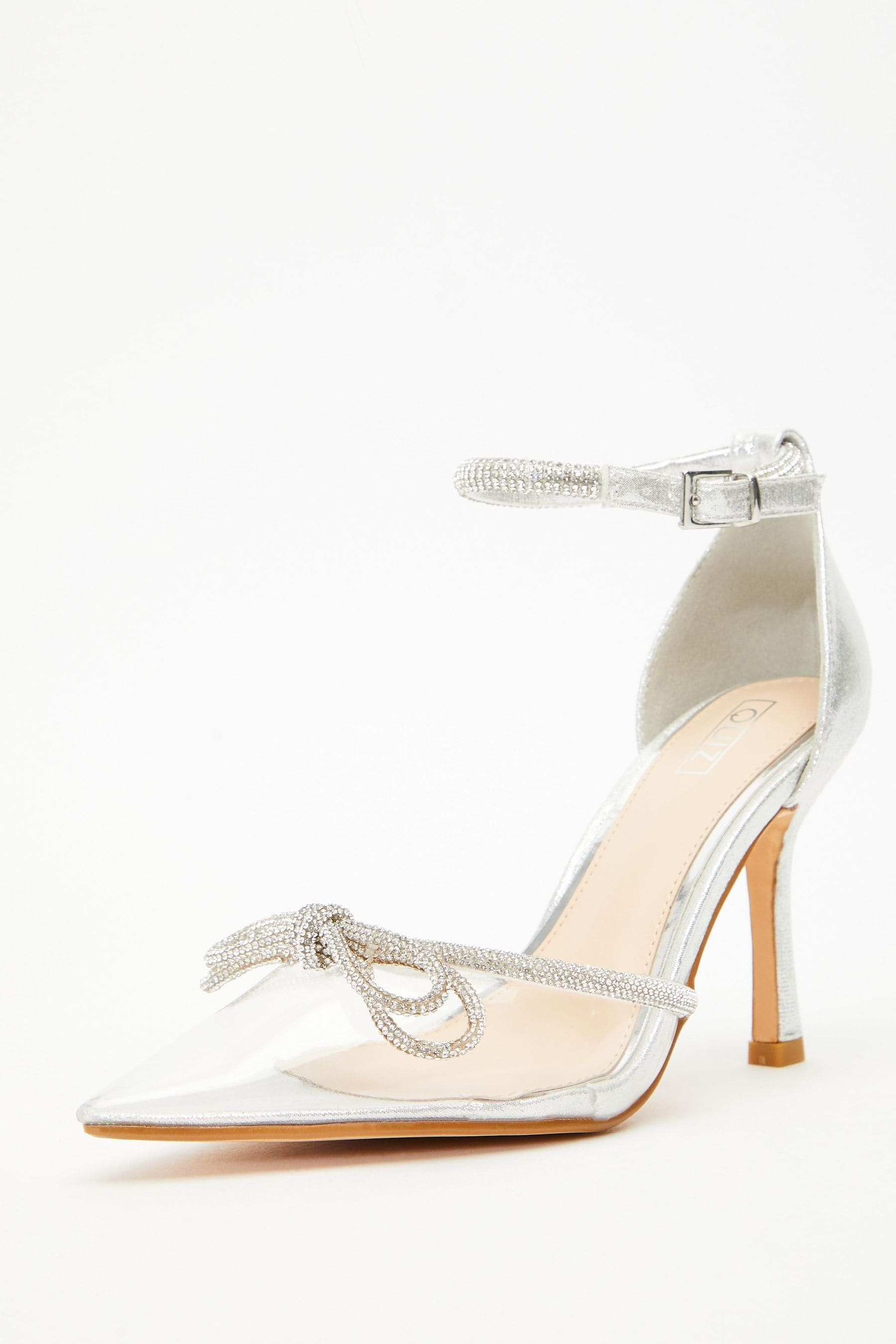 Clear court heels uk discount