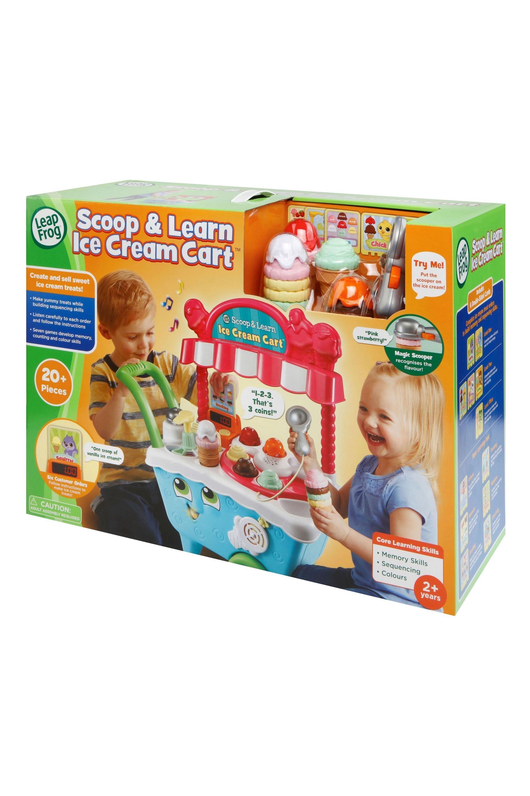 Leapfrog ice cream cart replacement top parts