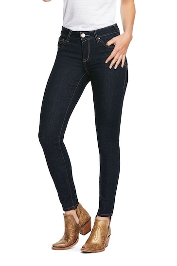 Ariat Blue Ultra Stretch Sidewinder Perfect Rise Jeans
