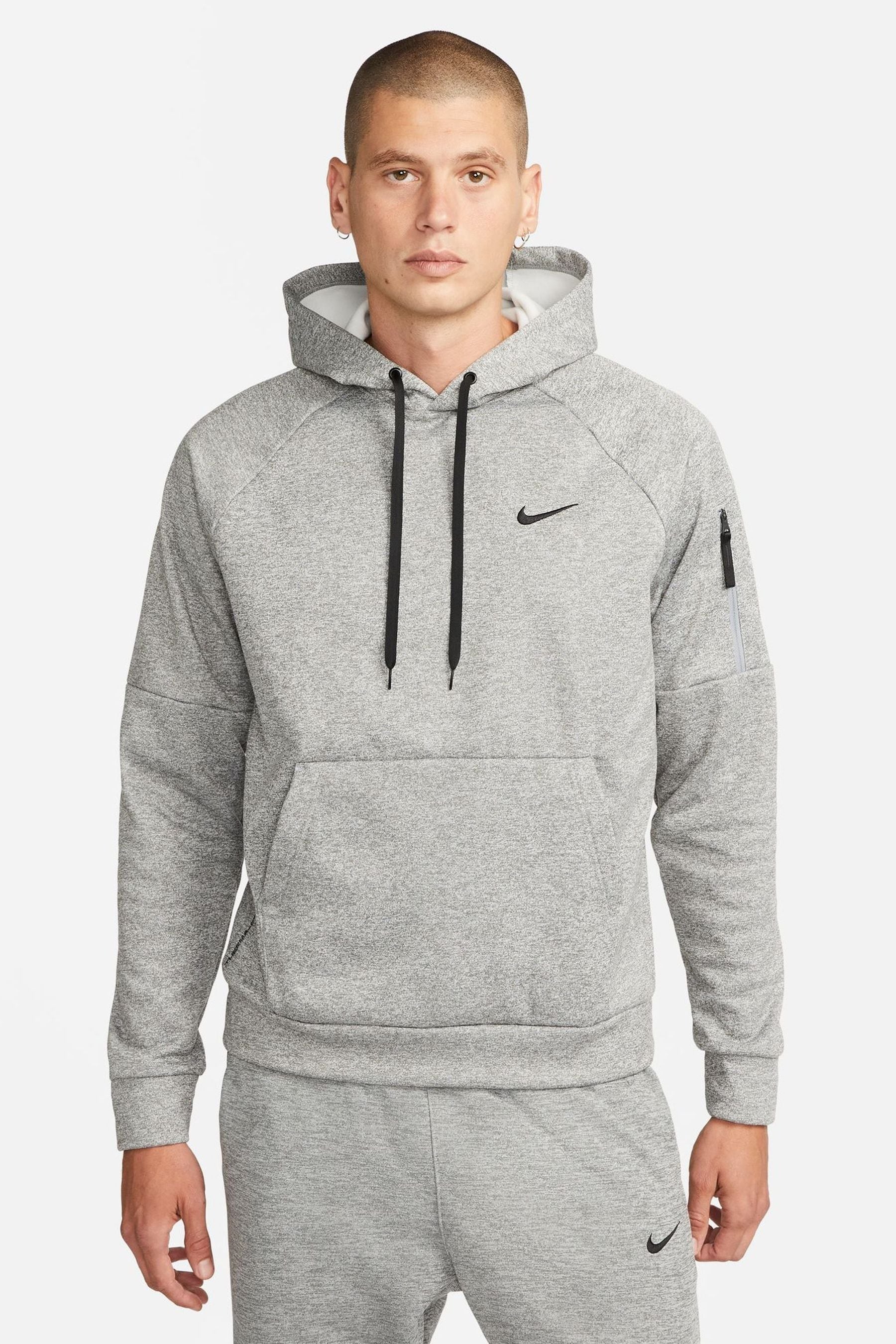 Nike hoodie dark shop grey