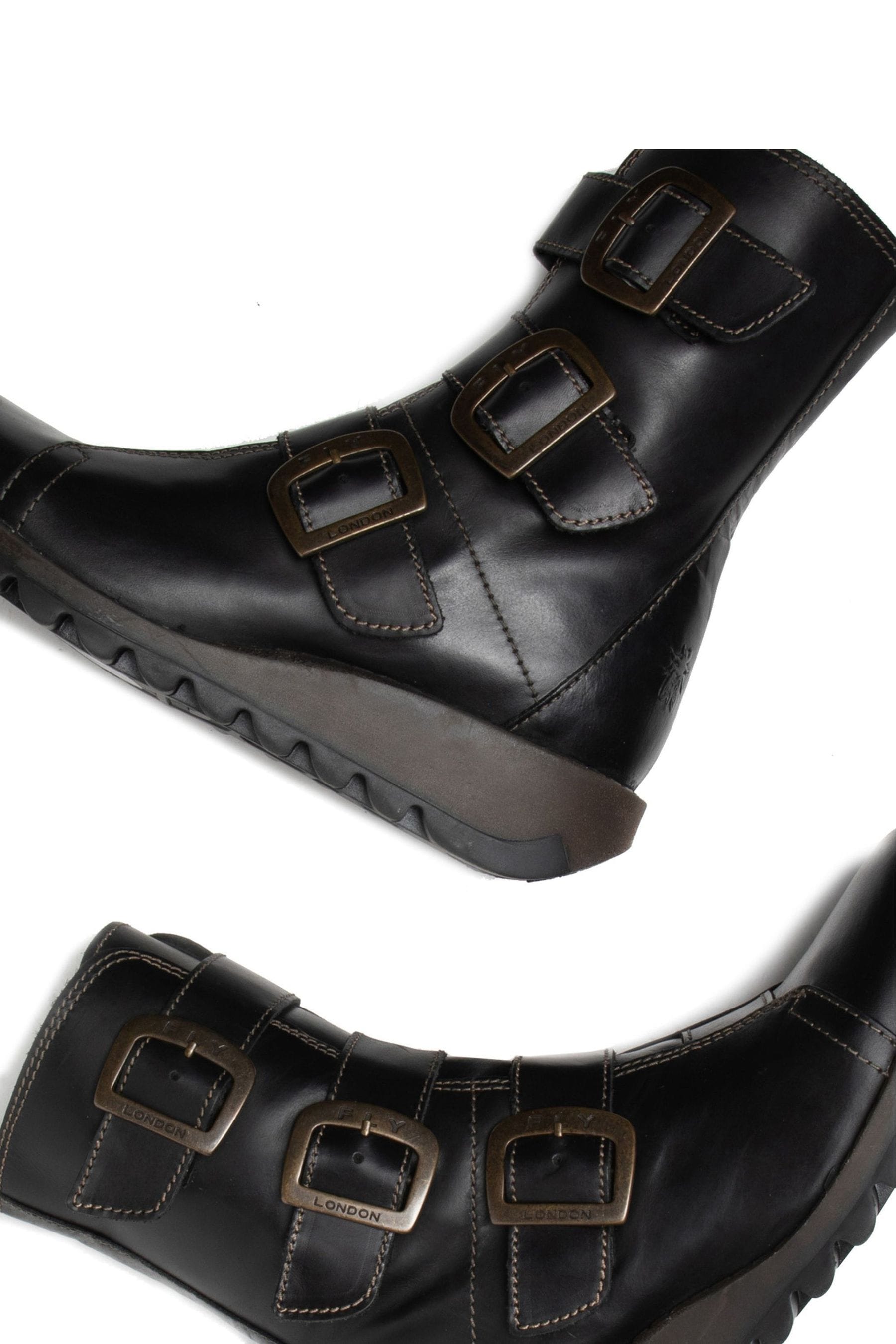 Buy Fly London Scop Black Boots from the Next UK online shop