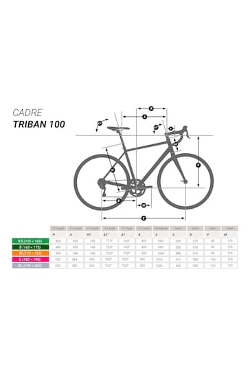 Decathlon Grey Rc 120 Road Bike – Microshift Size L
