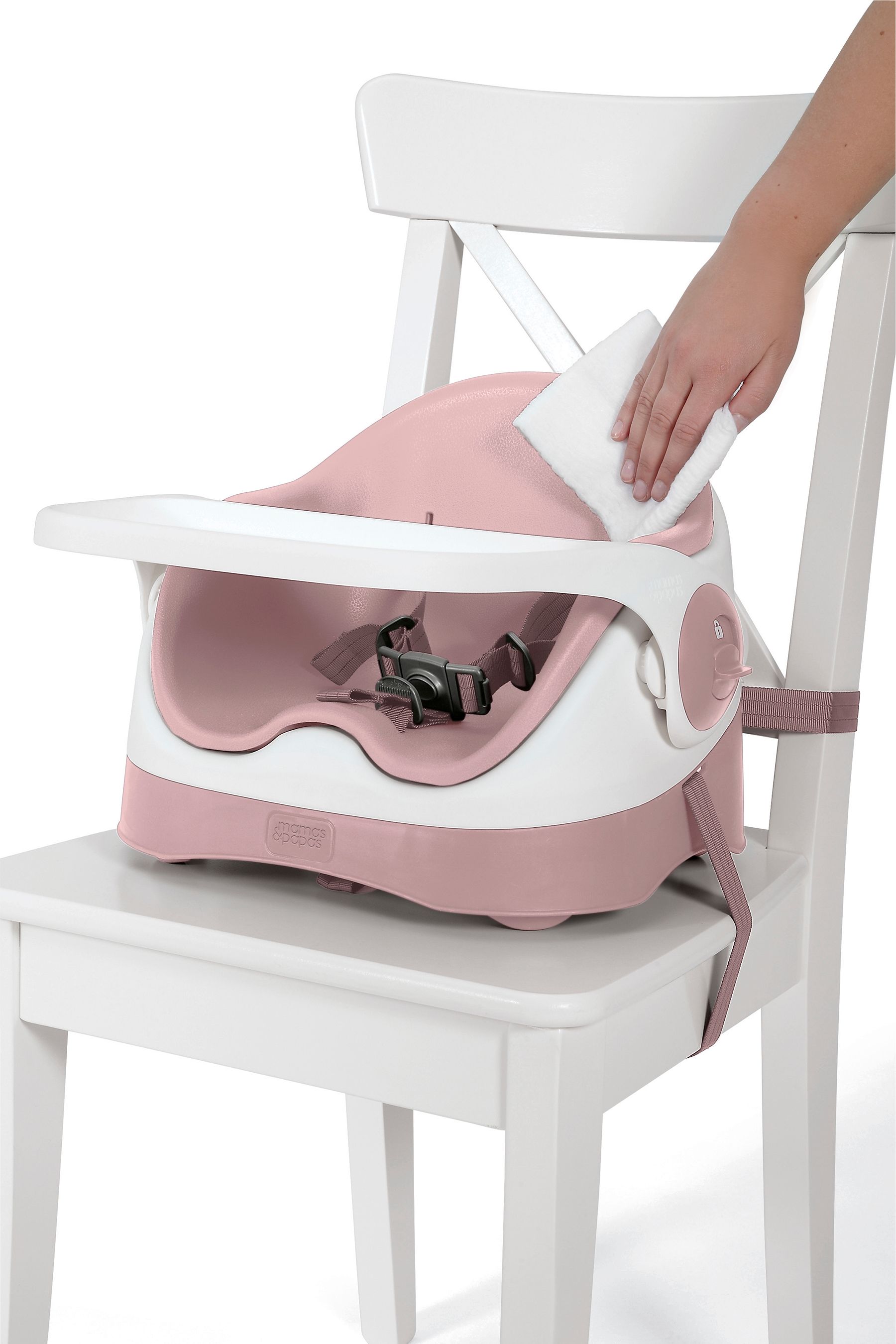 Mamas Papas Pink Baby Bud Booster Seat