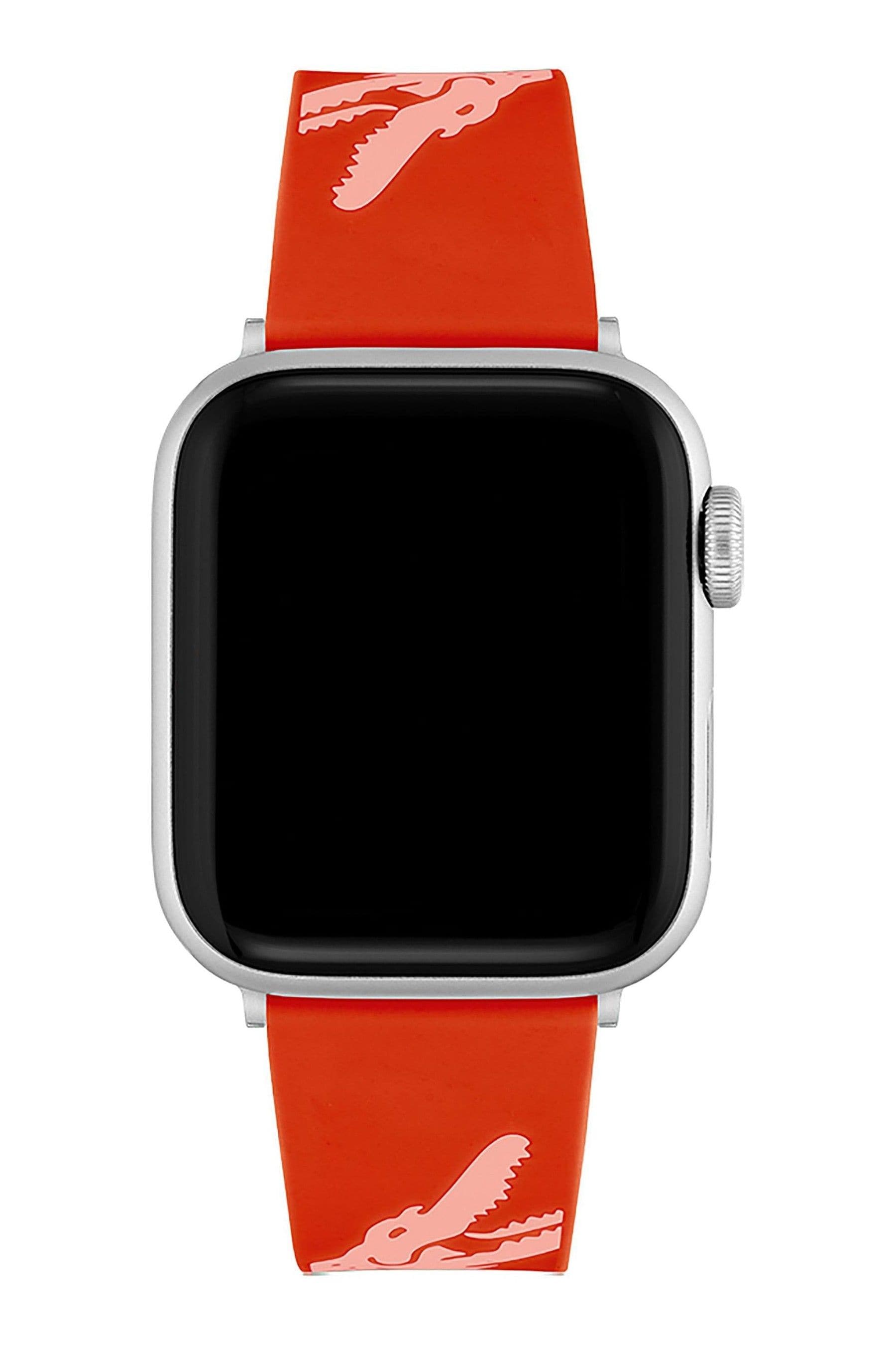 Buy Lacoste Red Apple Watch Strap 38 40mm from the Next UK online shop
