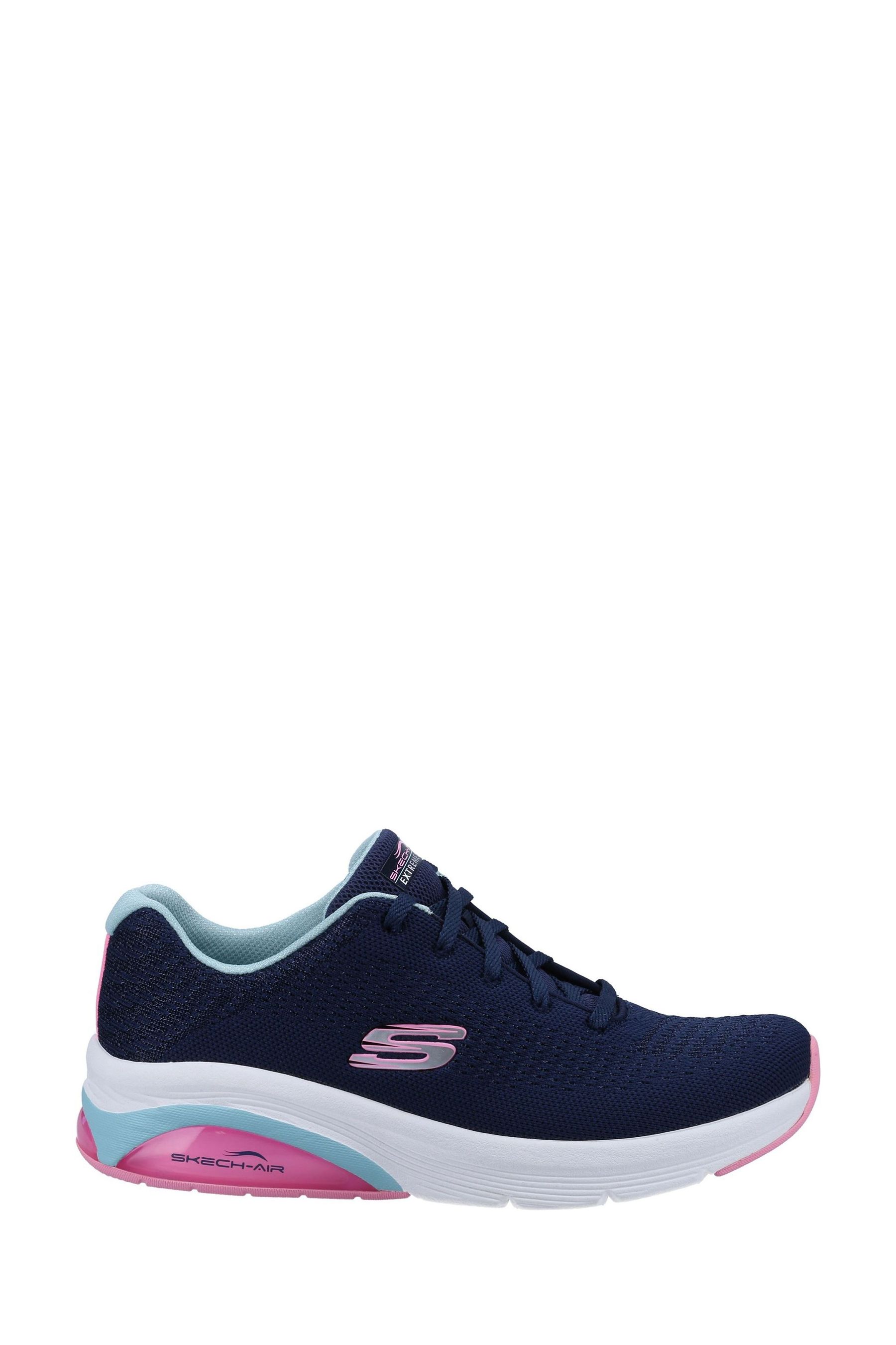 Skechers Blue Skech Air Extreme 2.0 Classic Vibe Womens Shoes