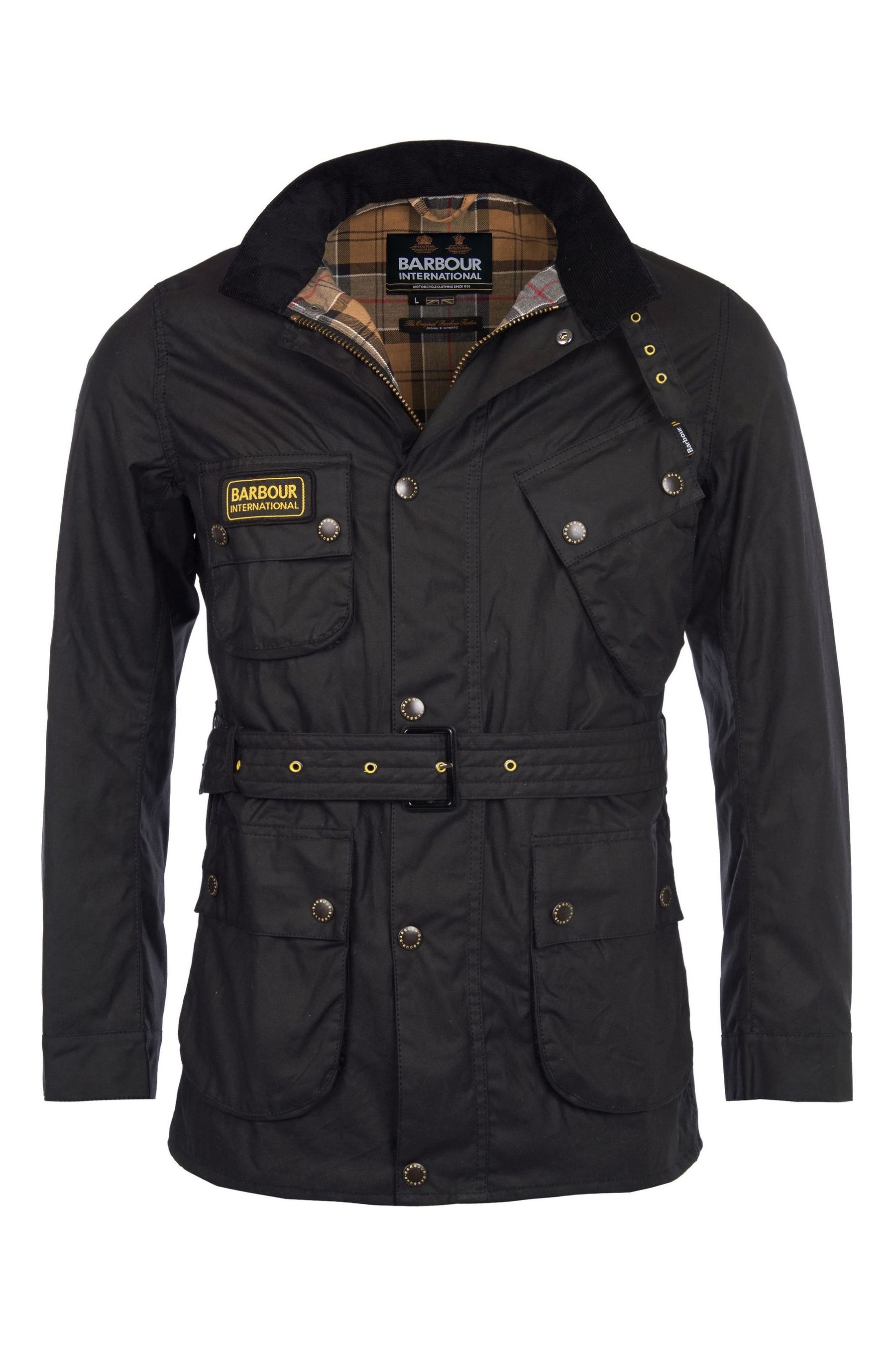 Barbour international slim best sale