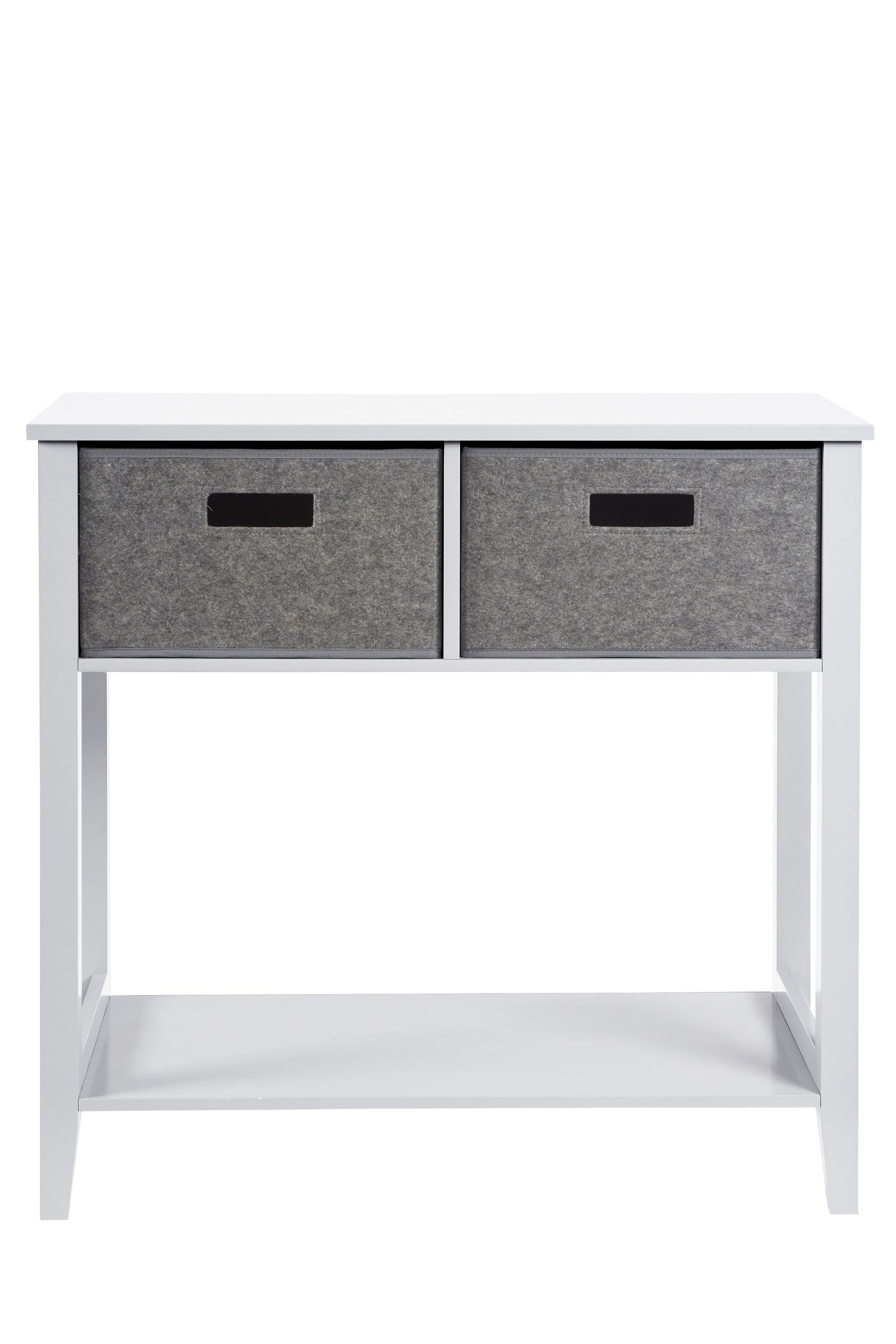 Buy Lloyd Pascal White Glade Console Table With 2 Drawers And