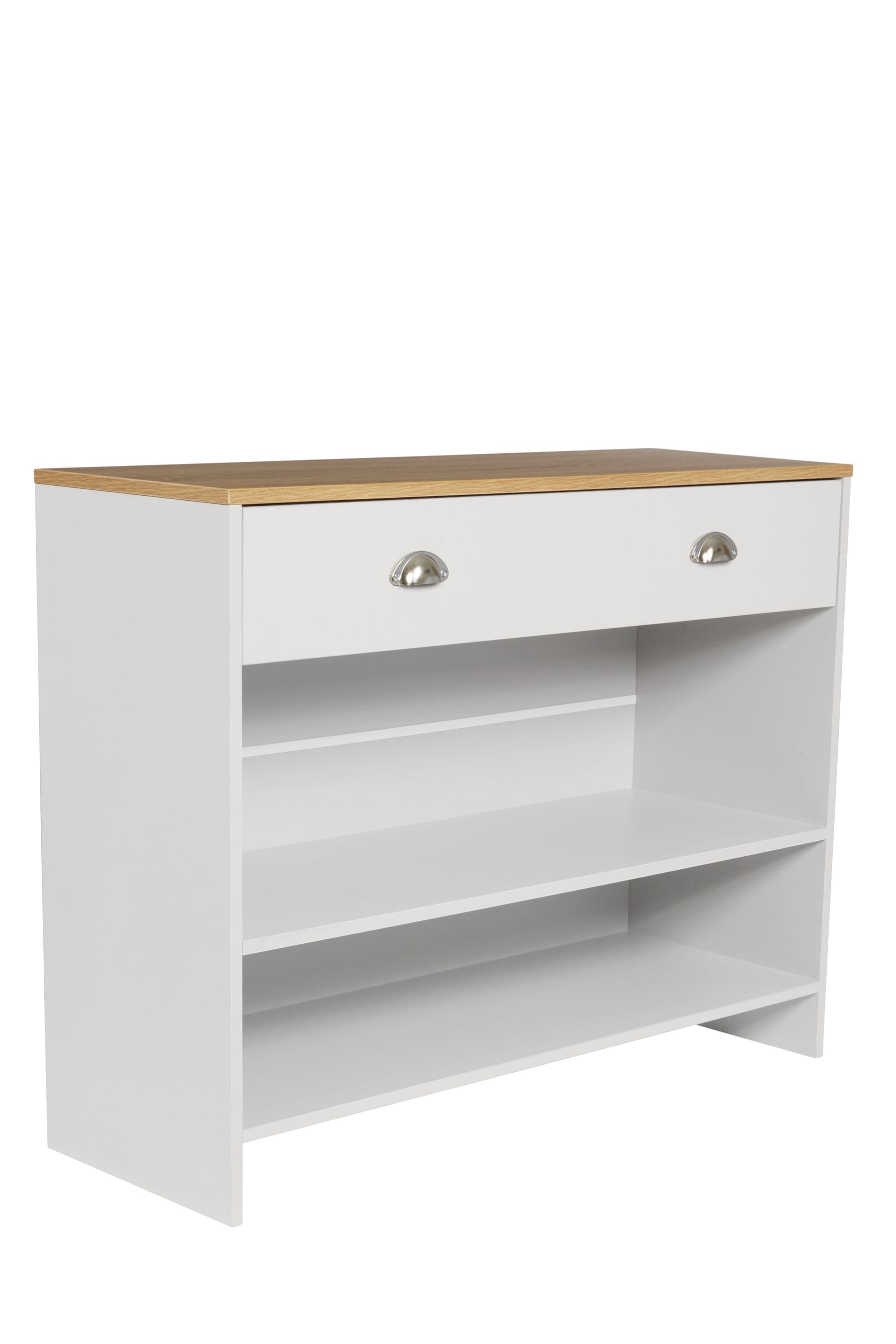 Buy Lloyd Pascal Cream Stratford Console Table With 2 Shelves from