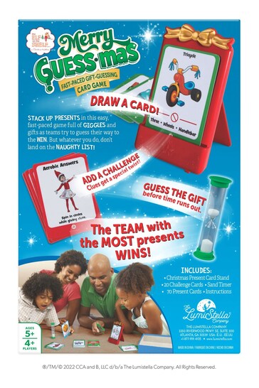 The Elf On The Shelf Merry Guess-mas Card Game