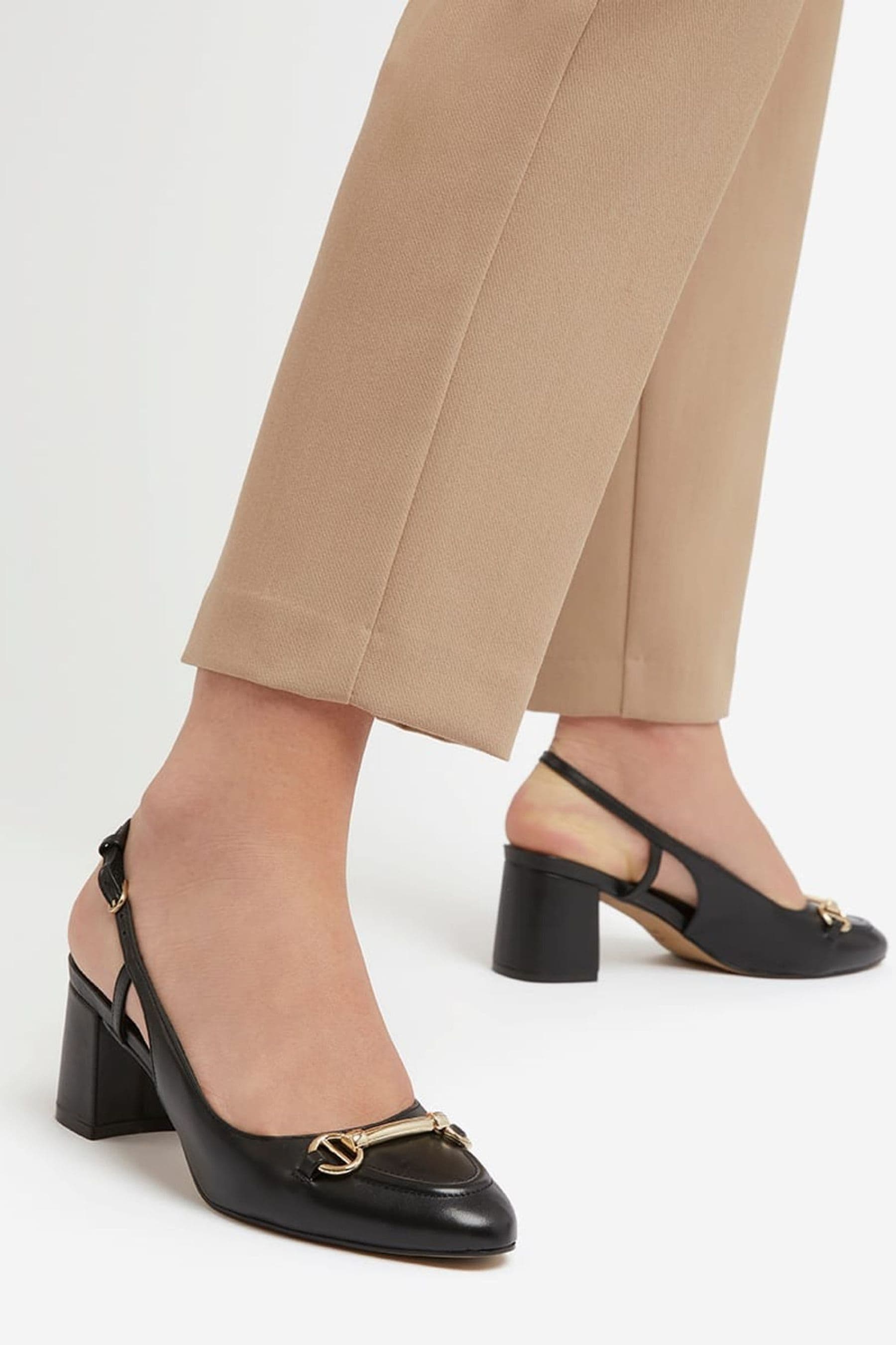 Buy Dune London Wide Fit Cassie Snaffle Open Court Sandals from