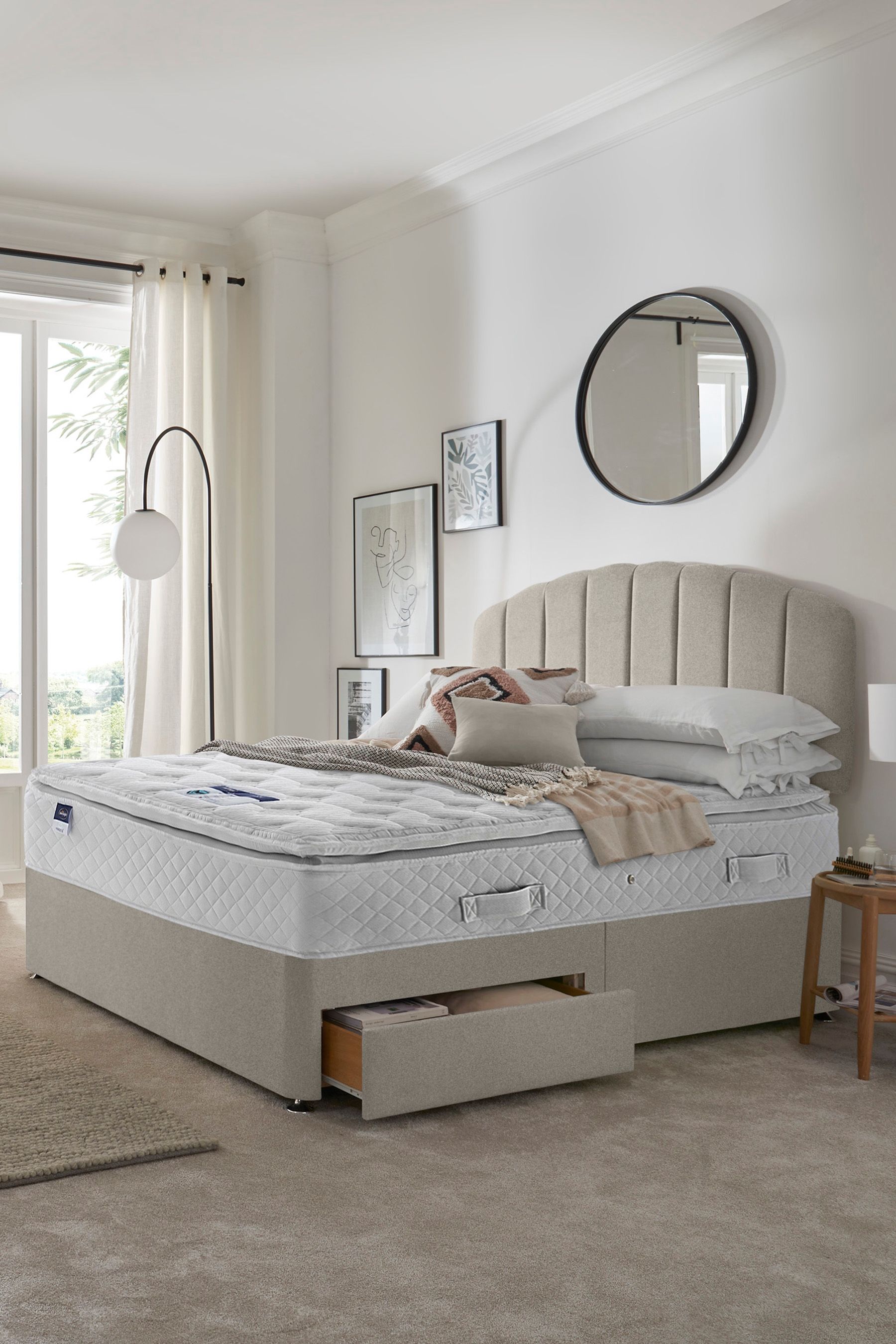 Silentnight miracoil geltex deals mattress