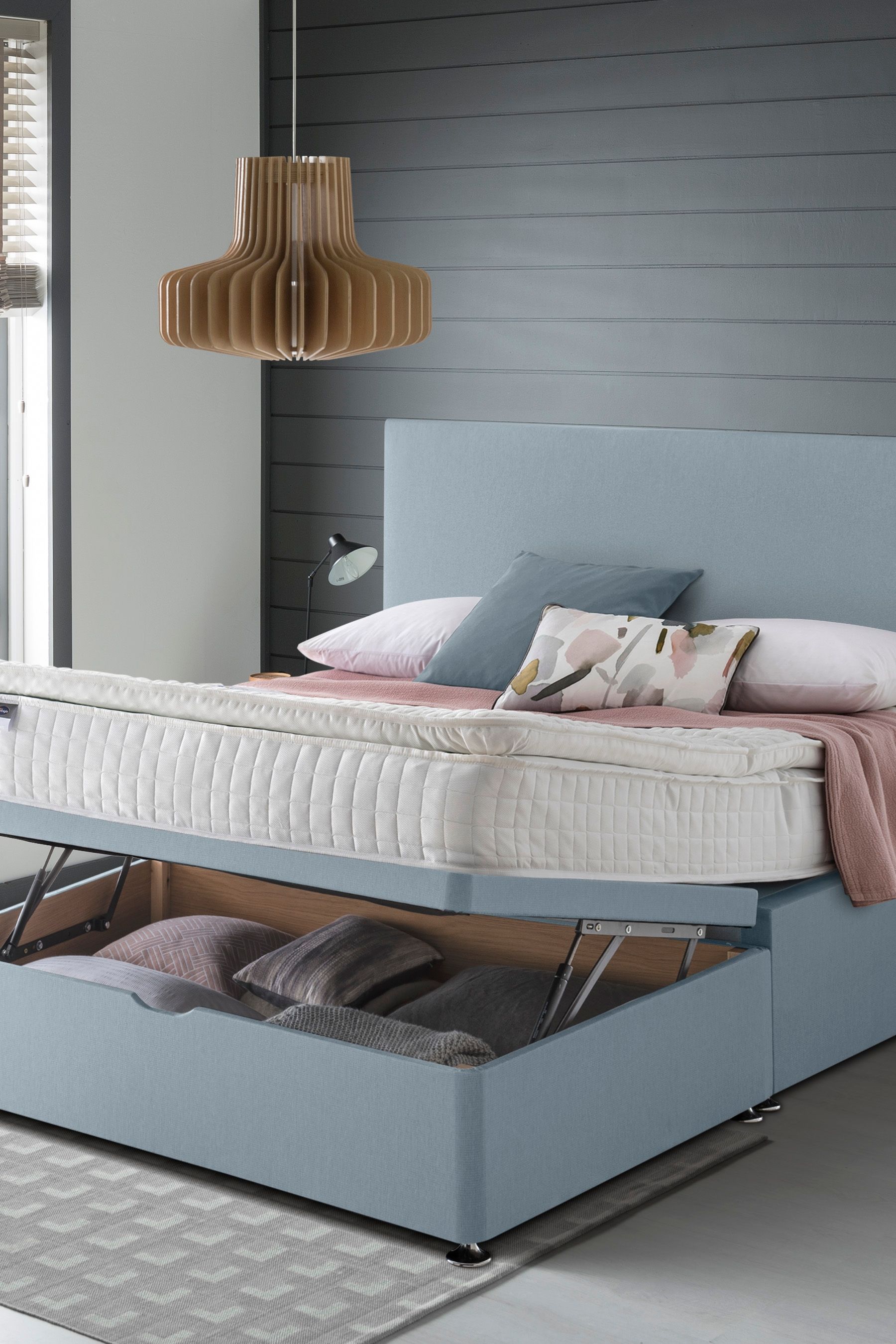 Silentnight mirapocket 1000 geltex pillow store top mattress