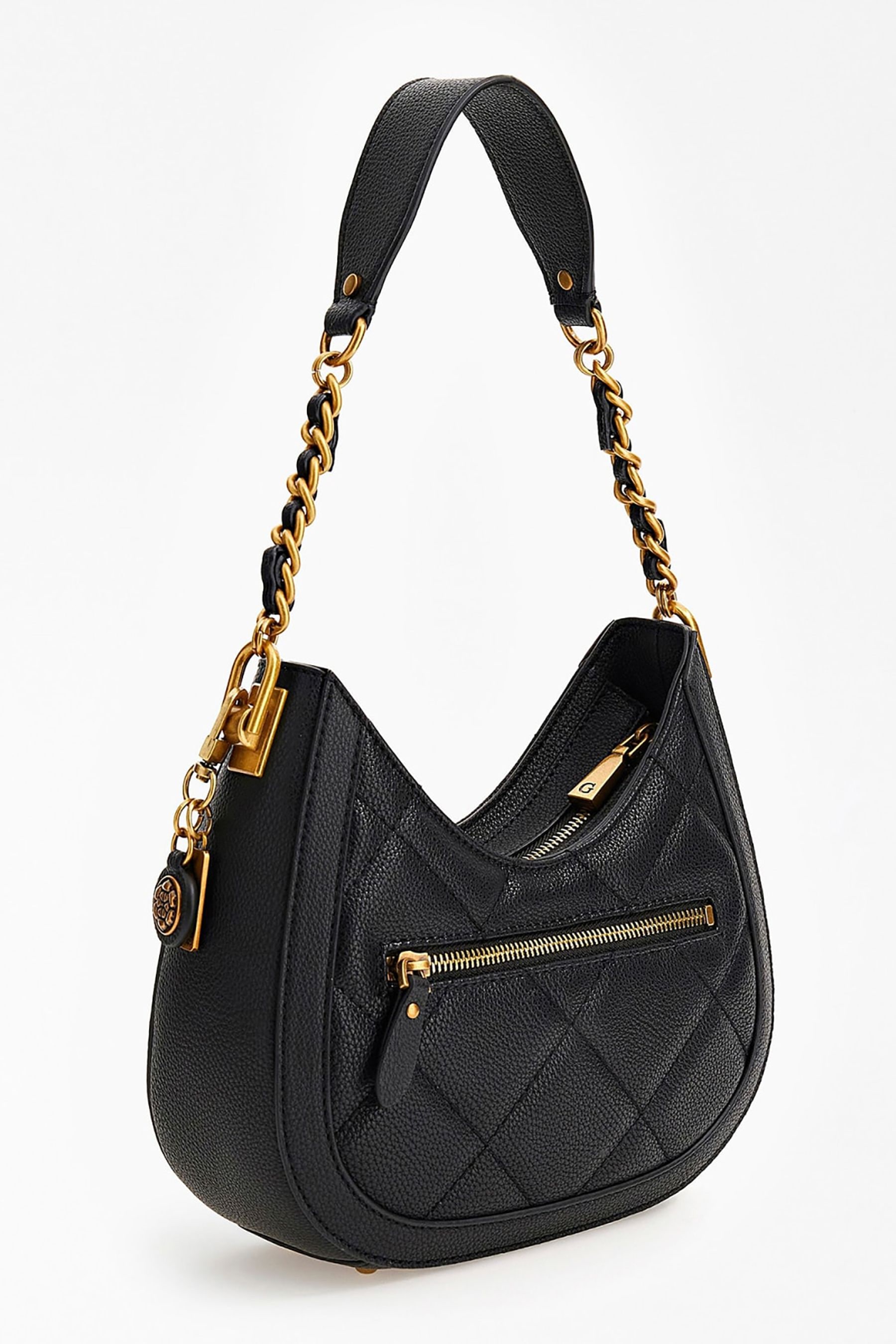 Guess black clearance hobo bag