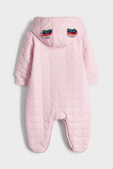 Paul Smith Baby Zebra Logo Quilted All-in-One