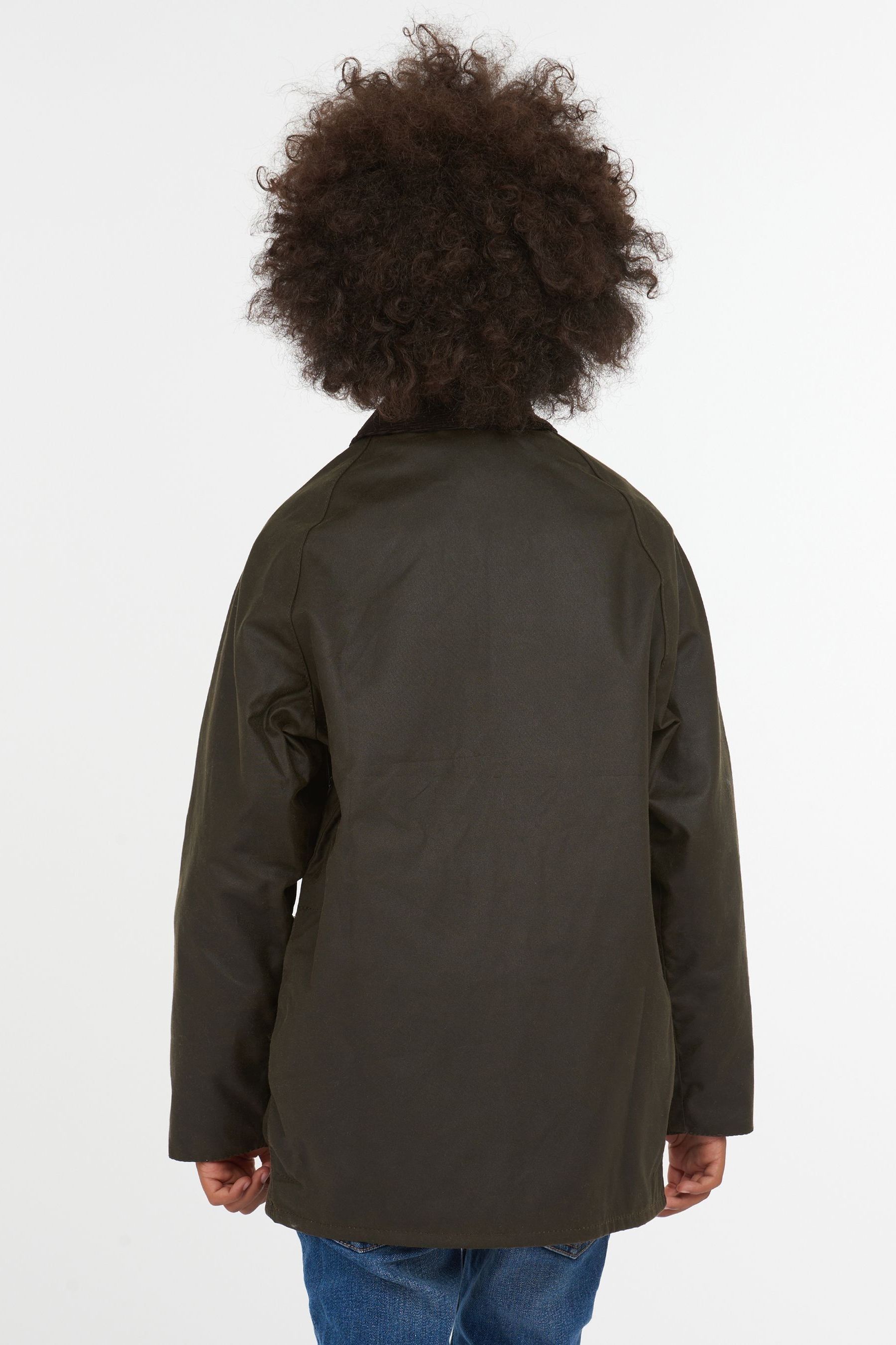 Barbour beaufort kids Green hot sale