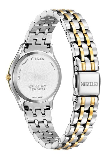 Citizen Ladies EcoDrive Crystal Dial Watch