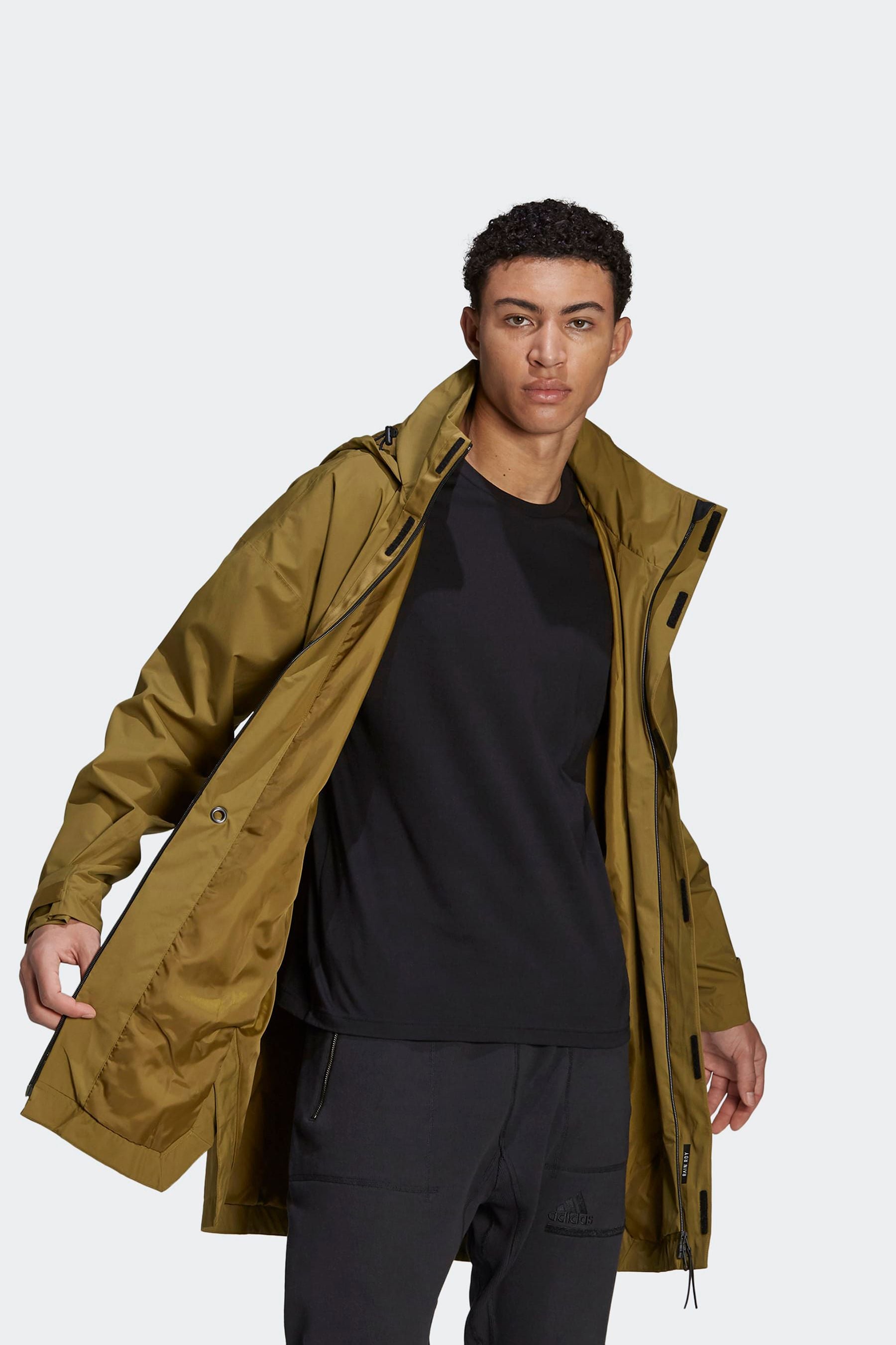 Adidas shop fishtail parka