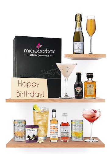 MicroBarBox Happy Birthday Cocktail Gift Set