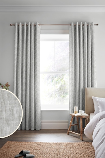 Laura Ashley Dove Whinfell Made To Measure Curtains