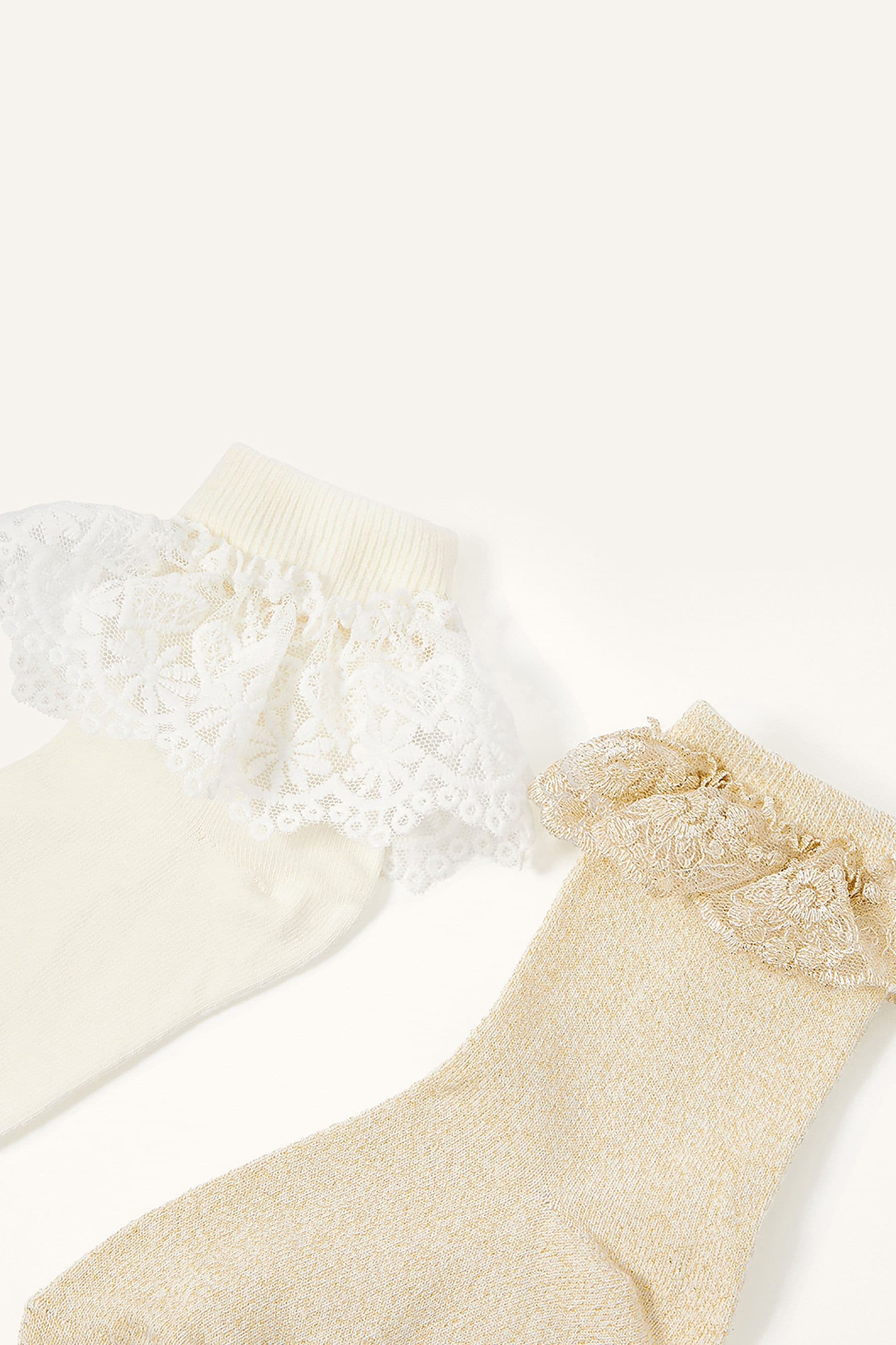 Gold online baby socks
