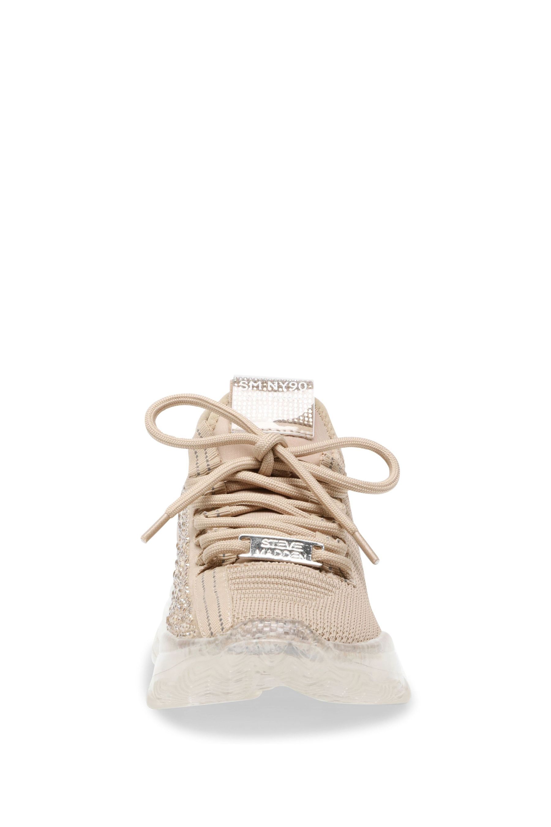 Steve madden rose gold trainers sales