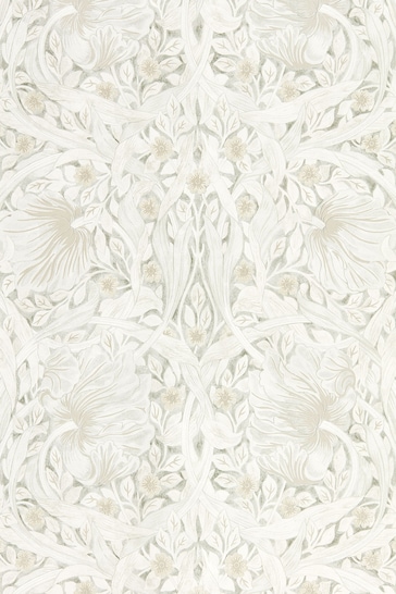 Morris & Co. Grey Pure Pimpernel Wallpaper Sample Wallpaper