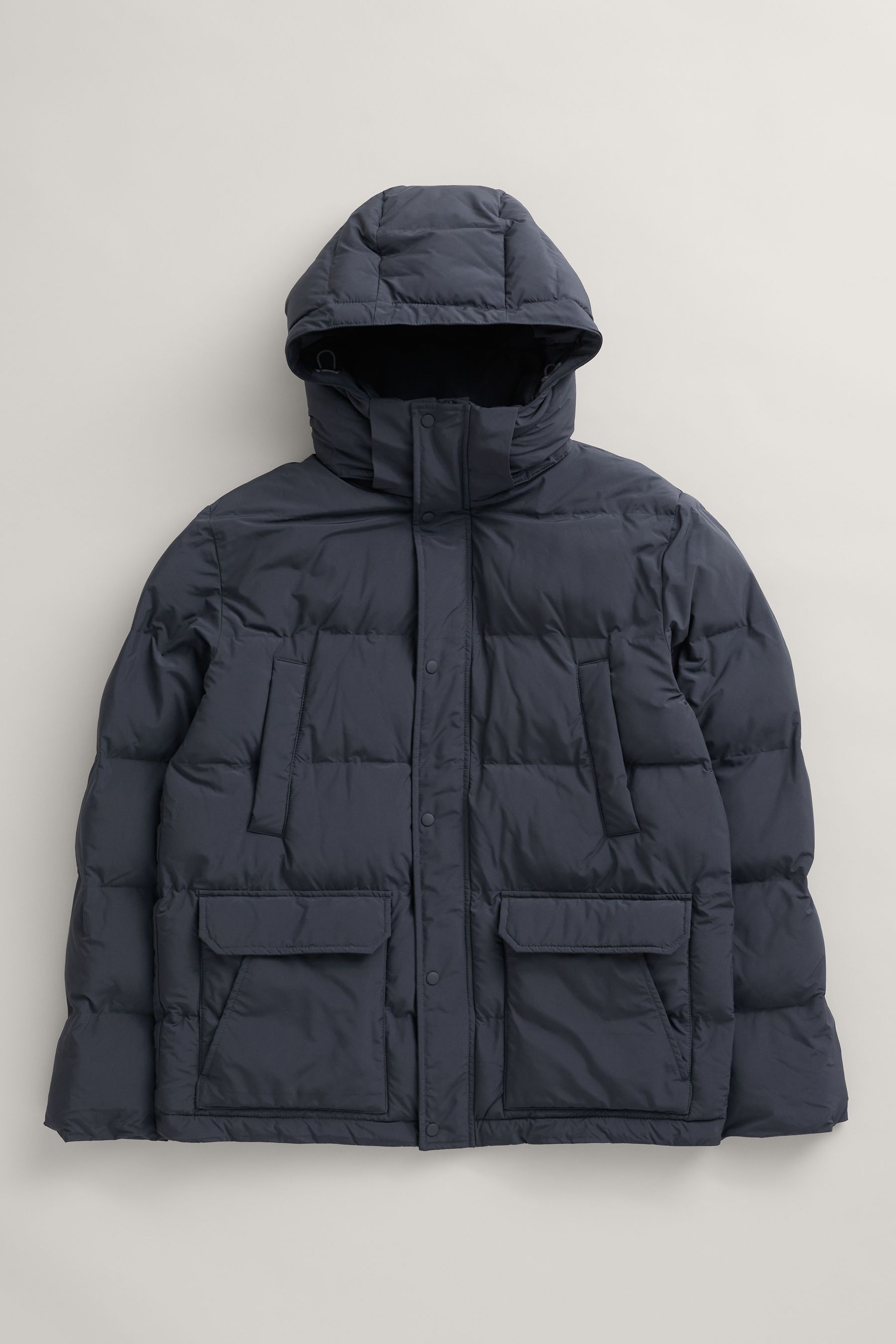 Seasalt Cornwall Blue Mens Gatekeeper Waterproof Puffer Coat