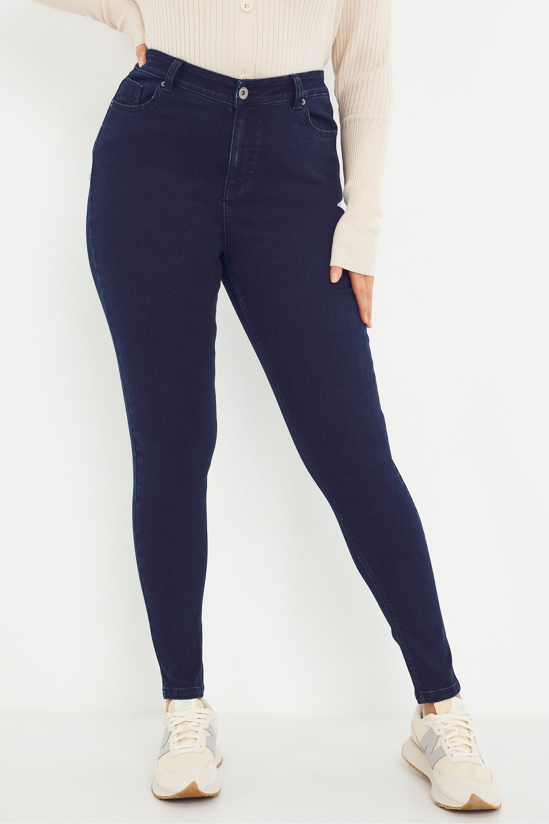 High waisted skinny sales jeans short leg