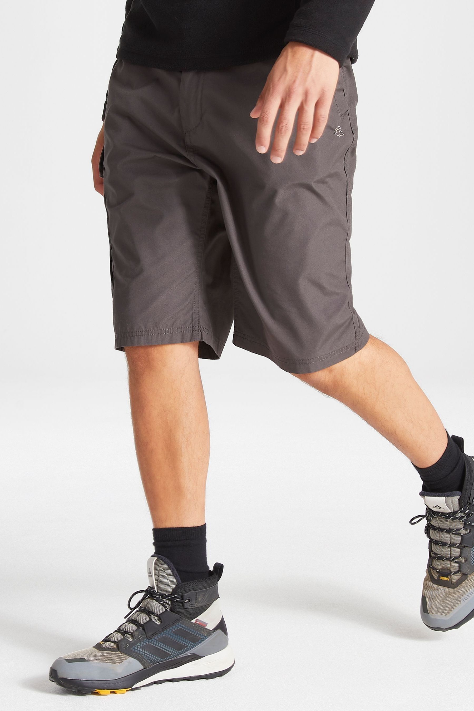 Buy Craghoppers Long Kiwi Grey Shorts from the Next UK online shop