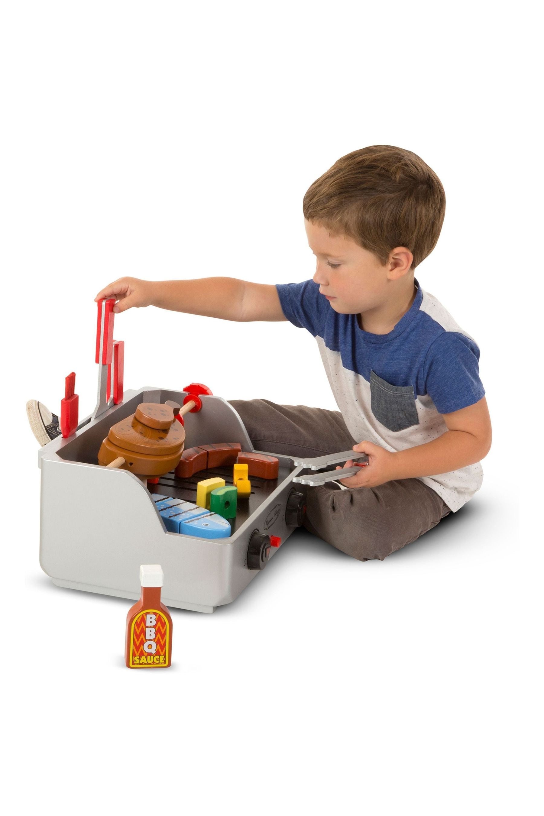 Melissa and doug rotisserie best sale & grill barbecue set