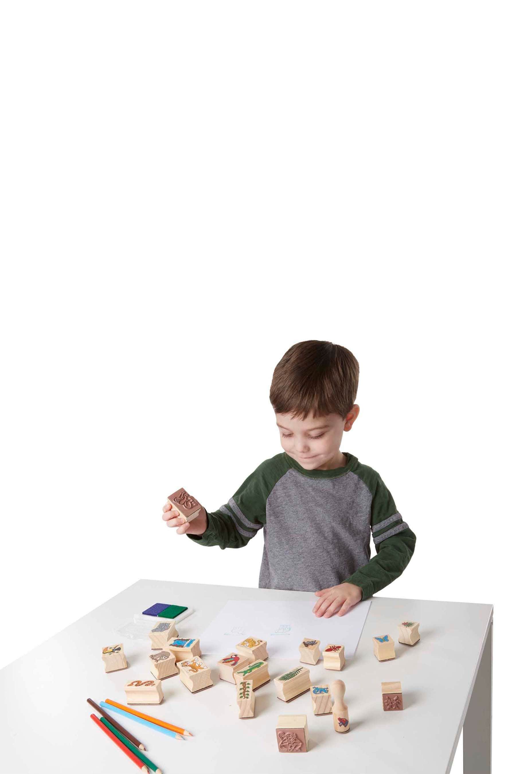 Melissa and doug hot sale rainforest stamp set