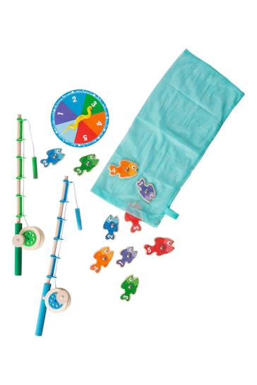 Melissa & Doug Blue Catch & Count Fishing Game
