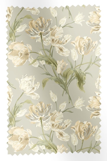 Laura Ashley Sage Green Gosford Fabric By The Metre