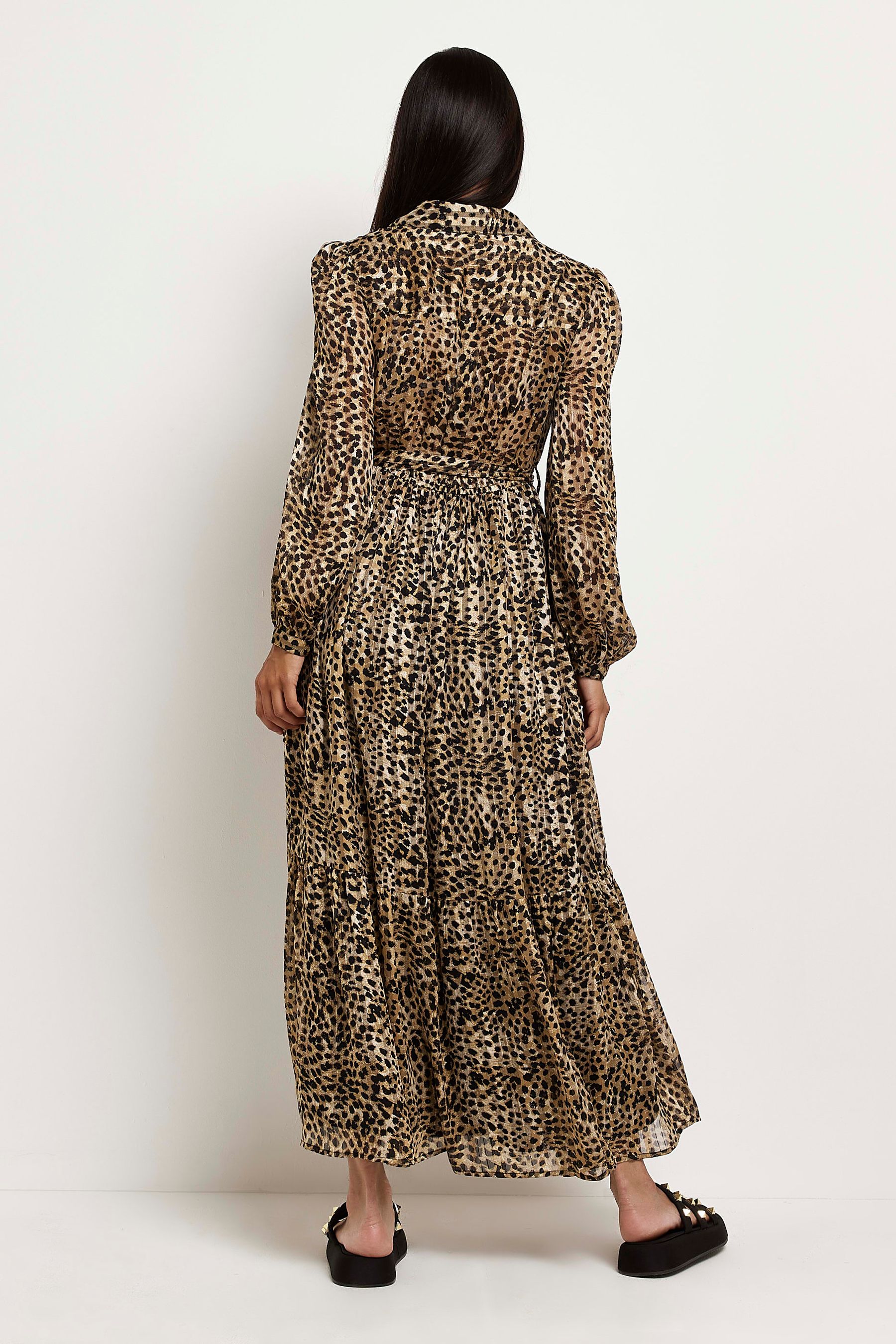 Leopard dress deals river island