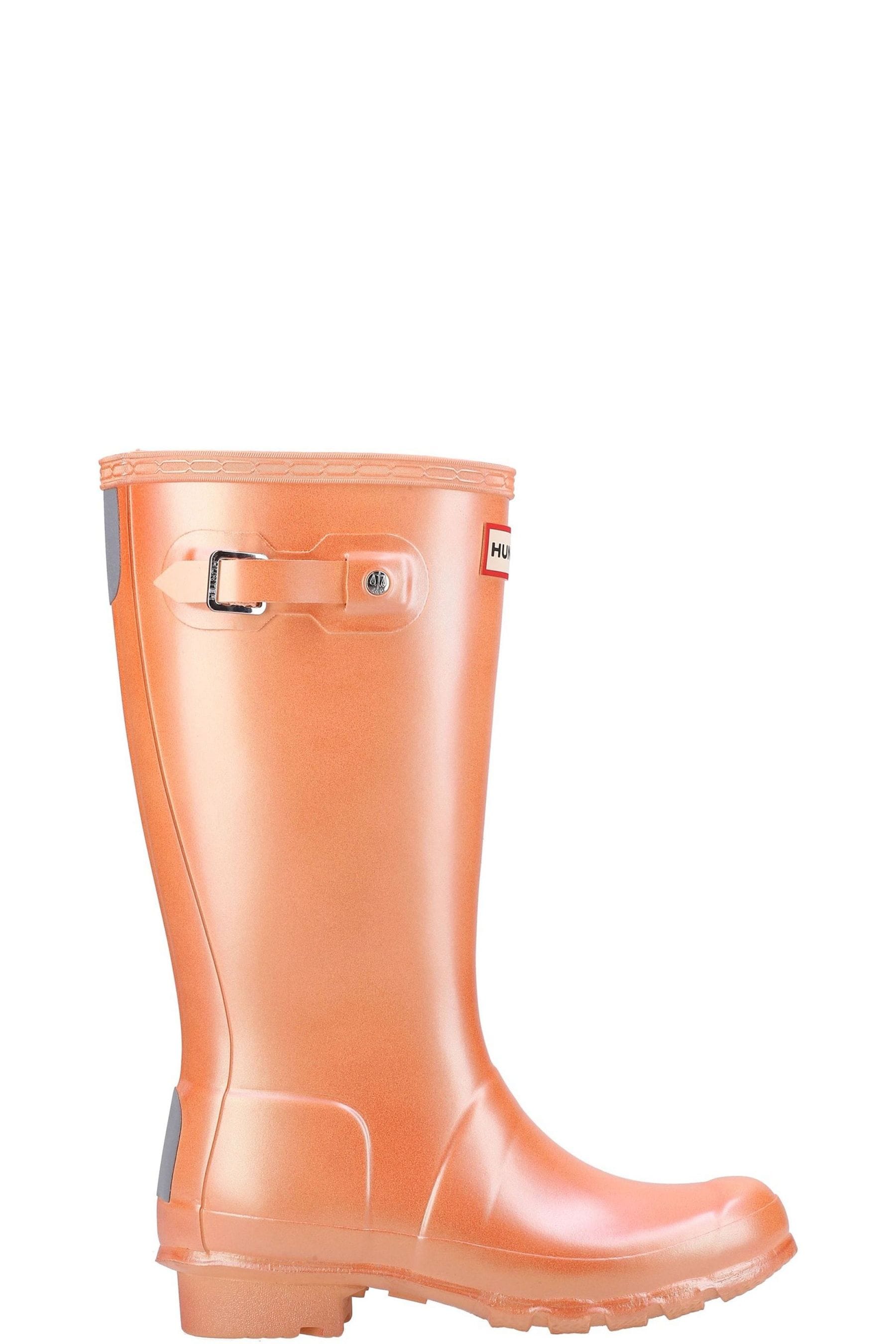Hunter 2025 orange wellies