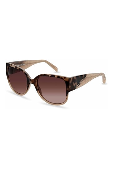 Karen Millen Dark Tortoiseshell Brown KM5050 Sunglasses
