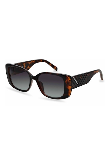 Karen Millen Dark Tortoiseshell Brown KM5047 Sunglasses