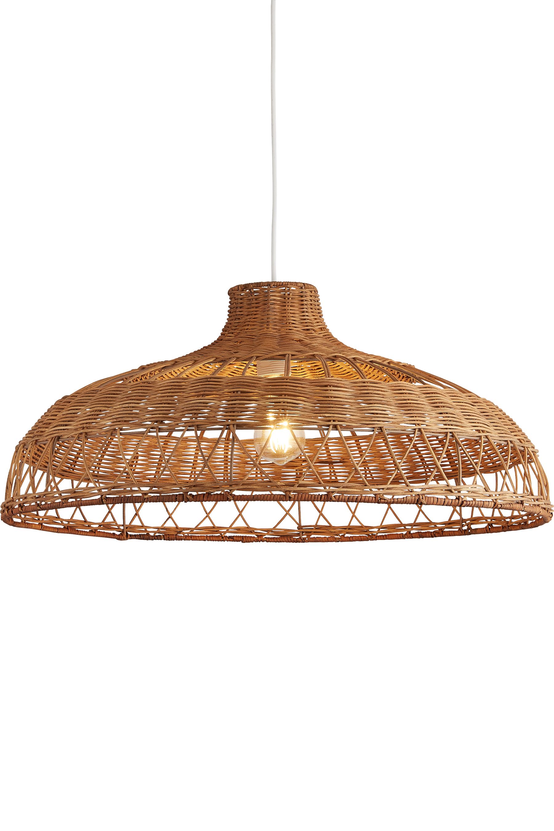 Next store rattan lampshade