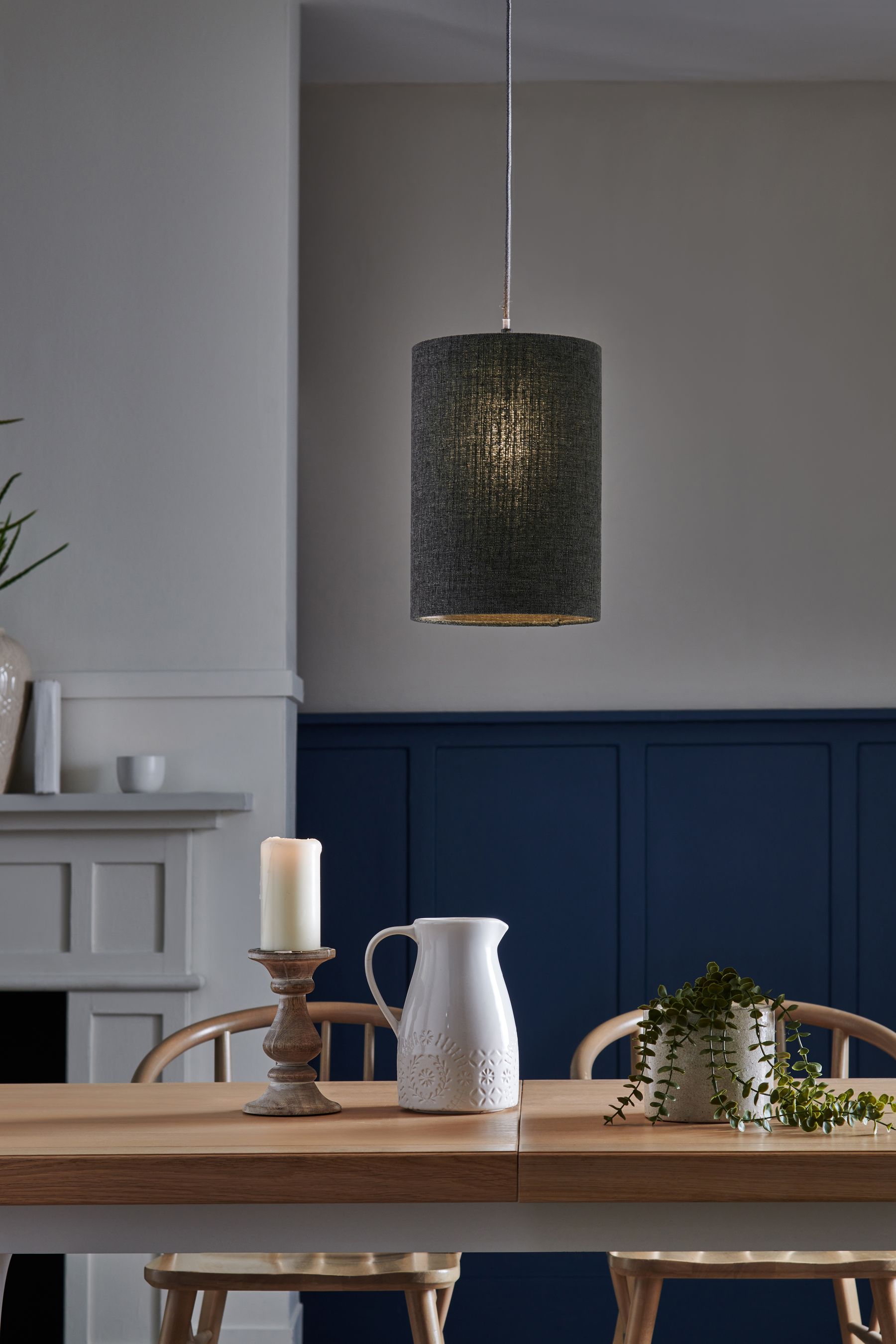 Charcoal lamp shade next sales