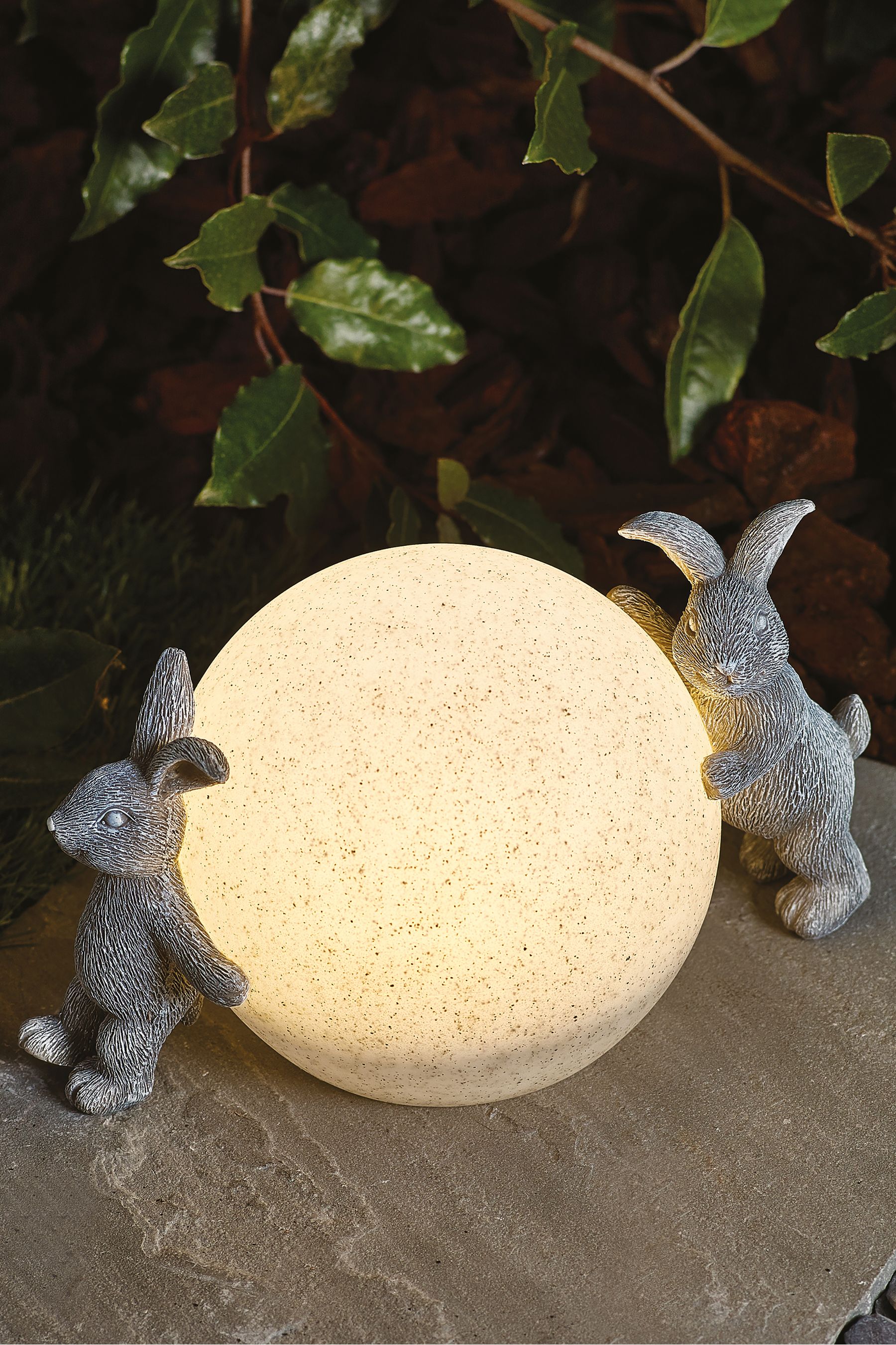 Buy Grey Playful Rabbits Solar Ball Light from the Next UK online shop