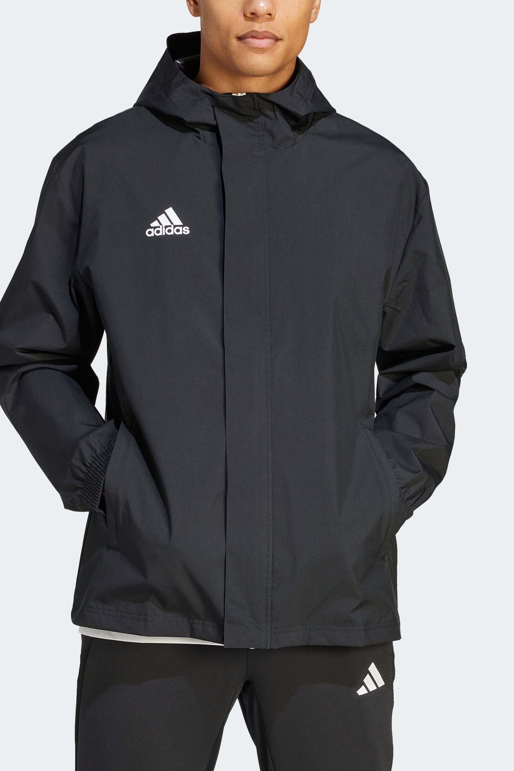 Buy adidas Black Entrada All Weather Jacket from the Next UK online shop