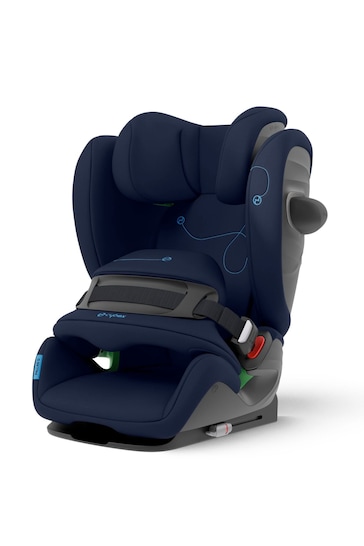 Cybex Blue Pallas G i-Size 15 months-approx 12 years Impact Shield ISOFIX Car Seat - Navy Blue