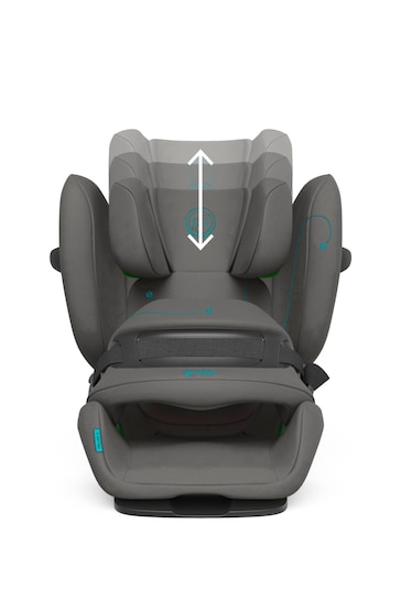 Cybex Pallas G i-Size 15 months-approx 12 years Impact Shield ISOFIX Car Seat - Soho Grey