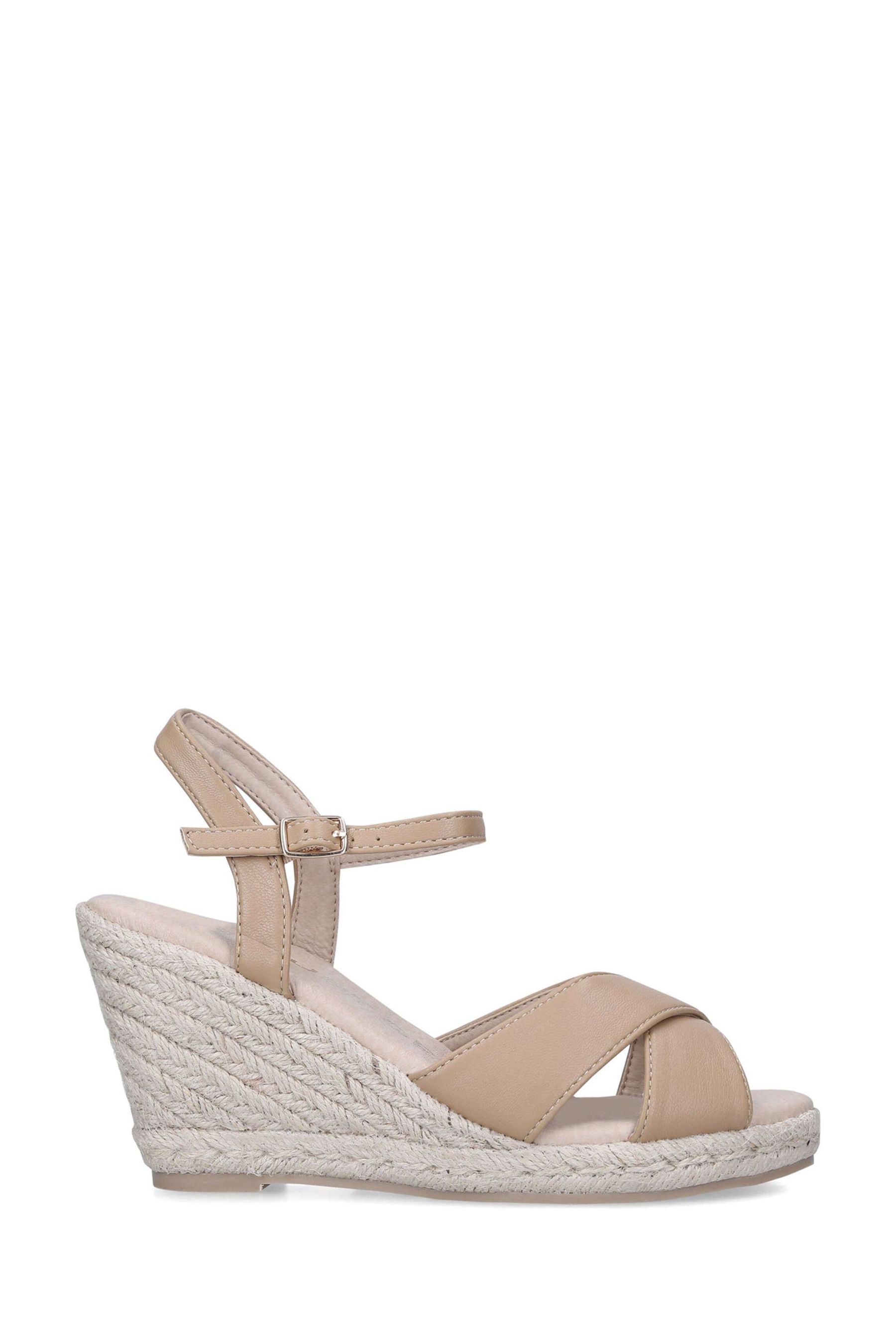 Kurt geiger brown wedges online
