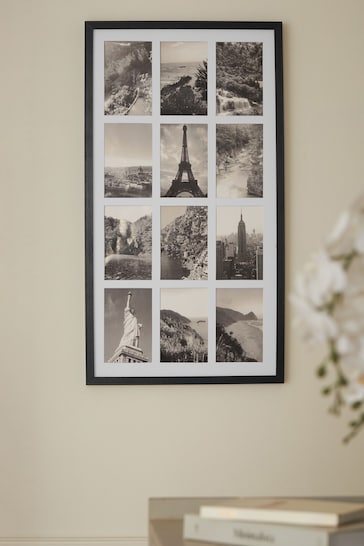 Buy Black Parker 12 Aperture Collage Picture Frame from the Next UK online shop