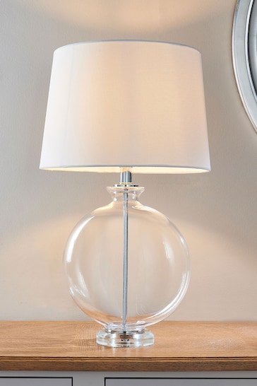 Gallery Home Nickel Gilson Table Lamp